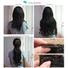 Matte high temperature wire connected hair piece wig piece slightly curled roll piece is not reflective five clip hair piece wholesale    Flax yellow