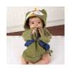 15 Color Children Bathrobe Pure Cotton Good Hydroscopicity Cartoon Cute Sleepwear Pajamas   Army Green Owl
