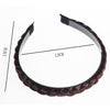 Braid Wig Hair Band Hair Clasp    bright yellow