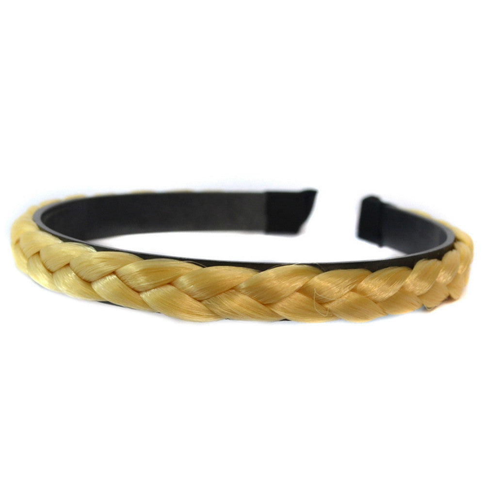 Braid Wig Hair Band Hair Clasp    beige