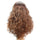 Central Parting Long Curled Hair Pack Coffee Cap Wig