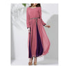 Long Sleeve Dress Court Muslim Vintage Garments\  pink purple - Mega Save Wholesale & Retail - 1
