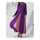 Long Sleeve Dress Court Muslim Vintage Garments\  purple pink - Mega Save Wholesale & Retail - 1