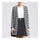 Middle Long Stripe Knitwear Sweater Coat - Mega Save Wholesale & Retail - 1