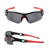 XQ-114 Riding Glasses Wind-proof Polarized Sports Sunglasses    black bright/red - Mega Save Wholesale & Retail - 2