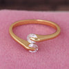 Classical Opened Tail Ring    6.5# gold plated yellow - Mega Save Wholesale & Retail - 2