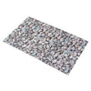 Cuttable Thick PVC Anti-skidding Floor Ground Mat black white stone - Mega Save Wholesale & Retail - 1