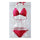 Swimwear Swimsuit Floral Sexy Women Bikini  red  S - Mega Save Wholesale & Retail