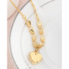 Hollow Love Heart Pendant Necklace Sweater Chain - Mega Save Wholesale & Retail - 2