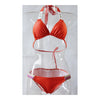 Swimwear Swimsuit Floral Sexy Women Bikini  orange  S - Mega Save Wholesale & Retail