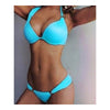 Camisole Bikini Set Women¡¯s Swimwear Swimsuit   blue  S - Mega Save Wholesale & Retail