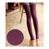 Leggings Thick Slim Foot Pants   wine red - Mega Save Wholesale & Retail - 1
