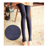 Leggings Thick Slim Foot Pants   navy - Mega Save Wholesale & Retail - 1