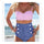 Swimwear Swimsuit Bikini Vintage High Waist Point  pink point  S - Mega Save Wholesale & Retail - 1