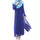 Muslim Robe Long Dress Big Peplum   sapphire blue - Mega Save Wholesale & Retail - 2