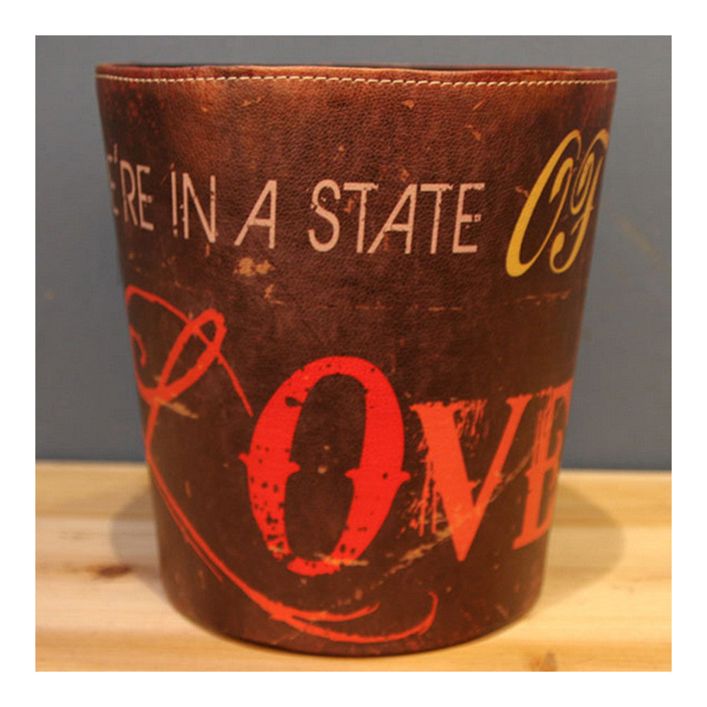 Creative Europe Bin Garbage Can Storage Capless    8brown - Mega Save Wholesale & Retail - 1