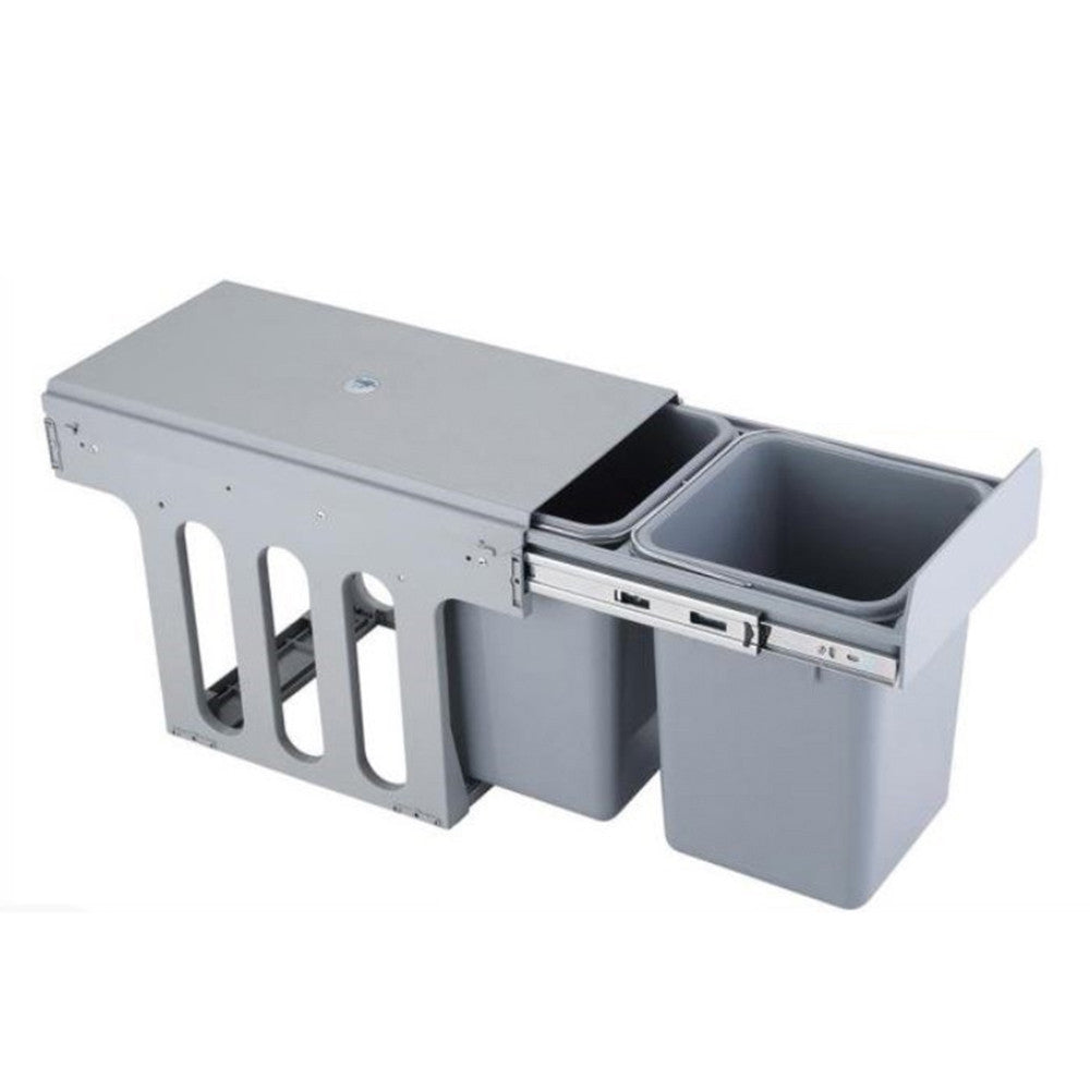 2 x 8L Kitchen Waste and Recycling Bin - Mega Save Wholesale & Retail - 1