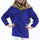 Chiffon Muslim Top Wear Solid Color Singapore   sapphire blue - Mega Save Wholesale & Retail - 1