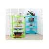 Big Toilet Bathroom Storage Rack Plastic Washbasin Rack Kitchen Storage Tripod Four-layers Rack   green - Mega Save Wholesale & Retail - 2