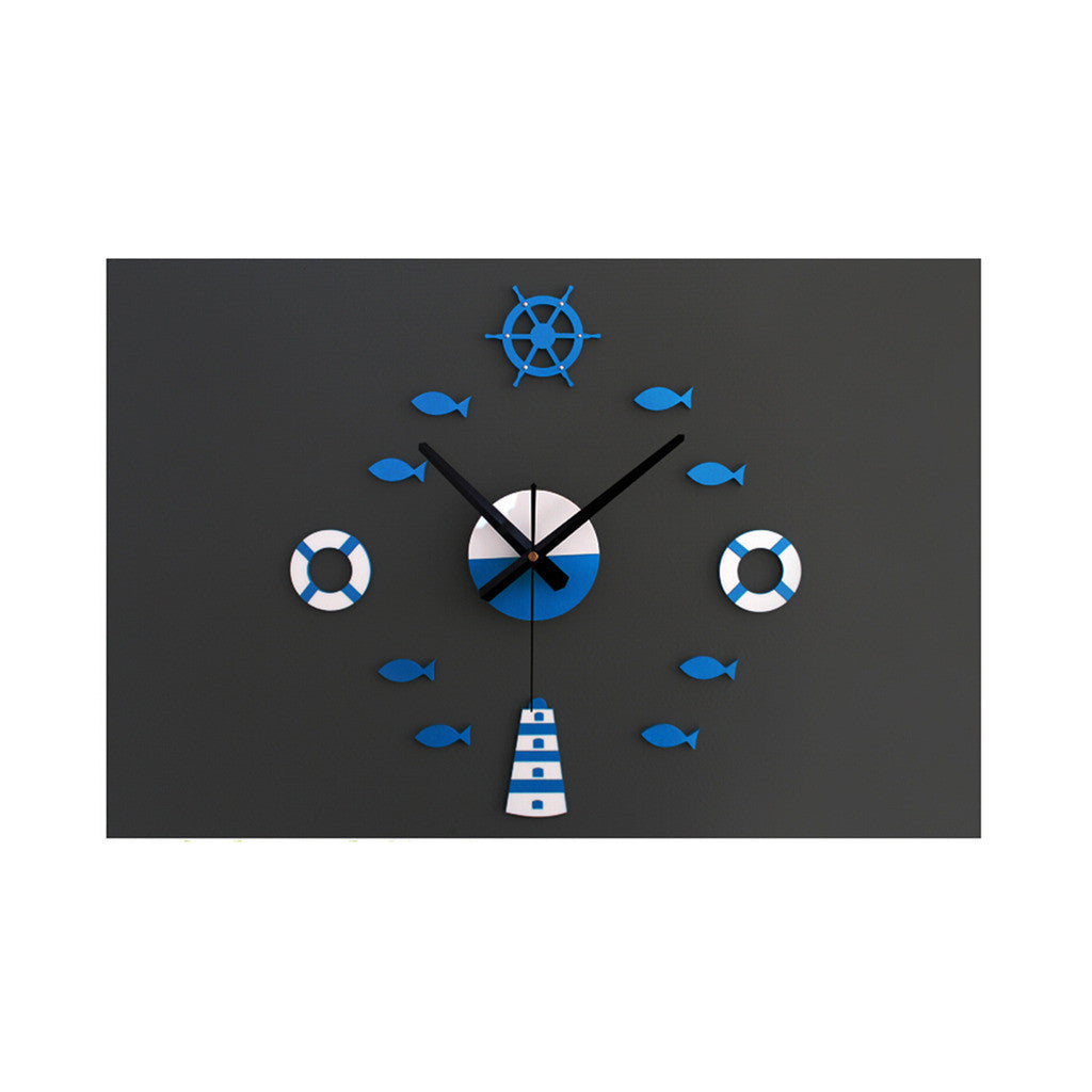 Creative Countryside Living Room Wall Decoration Commodity Rack Hollow Engraving Wall Hanging - Mega Save Wholesale & Retail - 1