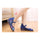Blue Old Beijing Cloth Shoes for Women in National Slipsole Style & Fancy Embroidery Patterns - Mega Save Wholesale & Retail - 1