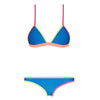 Assorted Colors Triangle Bikini Tie Women Swimwear Swimsuit Sexy  blue  S - Mega Save Wholesale & Retail - 2