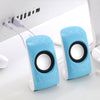 USB2.0 Mini 3D Stereo Surround Sound USB Sound Speakers(1 Pair)  Blue - Mega Save Wholesale & Retail - 4
