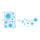 Crystal Blue Wallpaper Wall Sticker Removeable - Mega Save Wholesale & Retail - 2