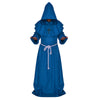 Halloween Cosplay Middle Ages Monk Wizard Christian  blue - Mega Save Wholesale & Retail - 1