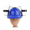 Beer Drinking Helmet (U Pick Color) Hat Game Drink Fun Party Baseball Dispenser  BLUE - Mega Save Wholesale & Retail