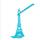 Desk  Rotatable table LED  Lamp USB  charging  touch lamp  Paris tower Blue - Mega Save Wholesale & Retail - 1