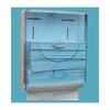 Slimroll White Hard Roll Hand Paper Towel Dispenser Black White Transparent Color   BLUE - Mega Save Wholesale & Retail - 1