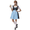 Bavaria Costume Beer Festival Waitress Embroidered Dress   M - Mega Save Wholesale & Retail - 1
