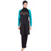 Blue Muslim Swimwear Swimsuit Woman Burqini   S - Mega Save Wholesale & Retail - 1