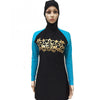 Blue Muslim Swimwear Swimsuit Woman Burqini   S - Mega Save Wholesale & Retail - 2