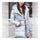 Down Coat Woman Middle Long Slim Plus Size Winter    grey   M - Mega Save Wholesale & Retail - 1