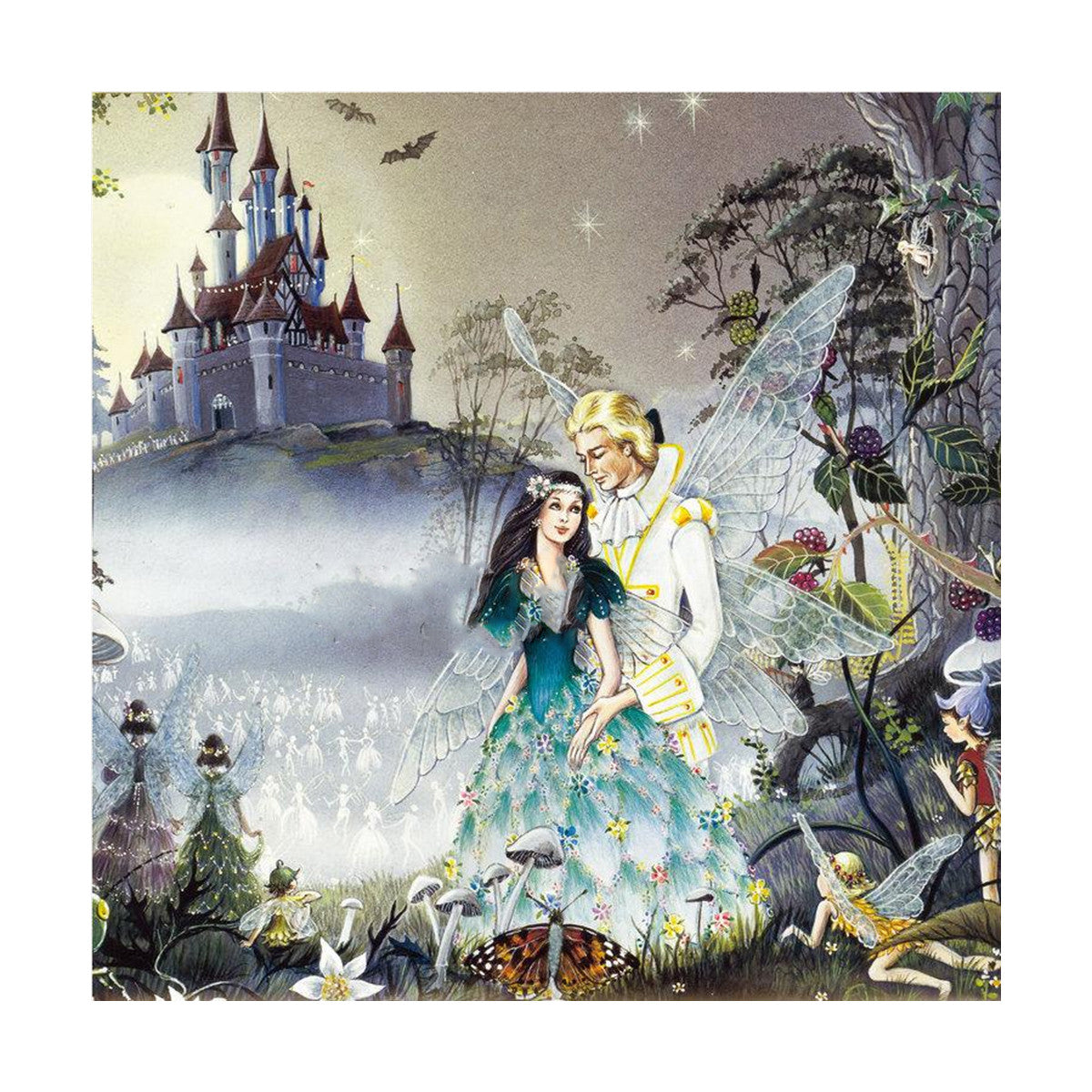 decoration painting bulk angel oil painting cartoon dream forest without frame cotton for painting - Mega Save Wholesale & Retail - 1