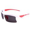 XQ-128 Driving Riding Outdoor Sports Polarized Glasses    bright white red/polarized grey