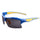 XQ-128 Driving Riding Outdoor Sports Polarized Glasses    bright blue yellow/polarized grey