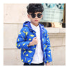 Winter Boy Down Coat Short Thick Children Garments   sapphire blue   100cm - Mega Save Wholesale & Retail - 2