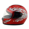 Motorcycle Motor Bike Scooter Safety Helmet 101    red - Mega Save Wholesale & Retail - 1