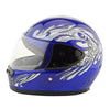 Motorcycle Motor Bike Scooter Safety Helmet 101    blue - Mega Save Wholesale & Retail - 1