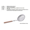 Stainless steel colander lo mein dish soup spicy soy milk juice separated slag skimmer sieve fried wonton dumplings filters fishing   14CM - Mega Save Wholesale & Retail - 3