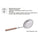 Stainless steel colander lo mein dish soup spicy soy milk juice separated slag skimmer sieve fried wonton dumplings filters fishing   20CM - Mega Save Wholesale & Retail - 3