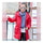 Winter Thick Middle Long Down Coat Boy Girl Child   red   120cm - Mega Save Wholesale & Retail - 1