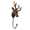 Jiahua iron hooks decorative wall hangings hanging hook hook hook deer Specials     yellow bronze - Mega Save Wholesale & Retail - 1