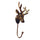 Jiahua iron hooks decorative wall hangings hanging hook hook hook deer Specials     yellow bronze - Mega Save Wholesale & Retail - 1