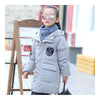 Winter Thick Middle Long Down Coat Boy Girl Child   grey    120cm - Mega Save Wholesale & Retail - 2