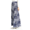 Muslim Long Bust Skirt Oblique Pattern Bubble Flax   sapphire blue - Mega Save Wholesale & Retail - 3