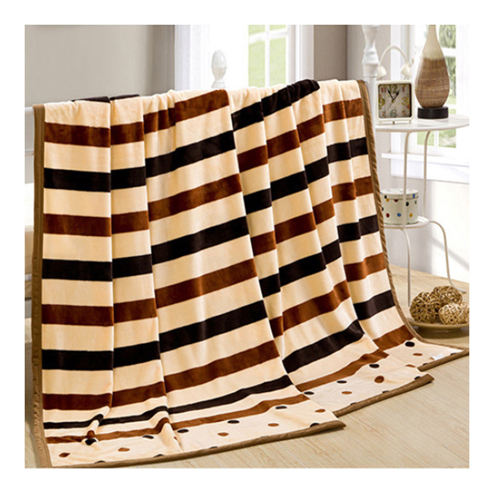 Naked Marriage Era Thick Mink Cashmere Flannel Blanket Throw Gift Child Single Queen   180x200cm - Mega Save Wholesale & Retail - 1